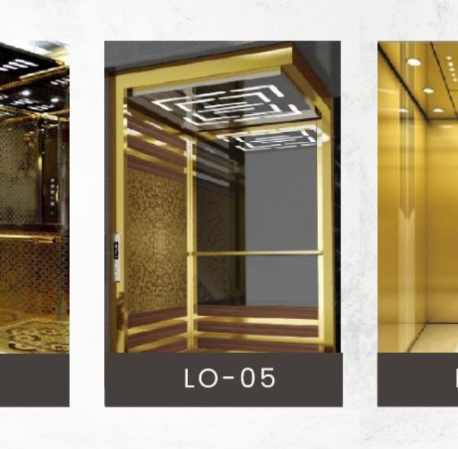 كبائن بديكورات ذهبية